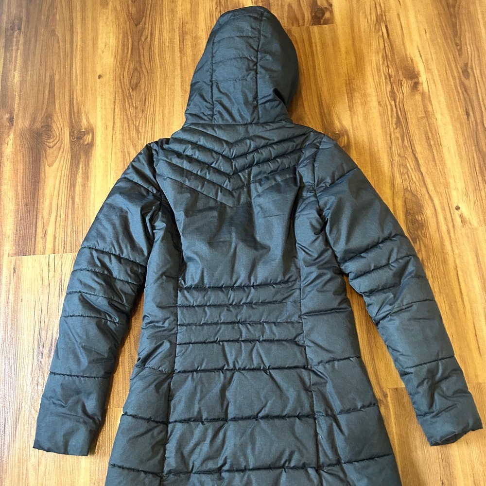 Champion Quilted Hooded Jacket - Dark Gray - Picture 4 of 6
